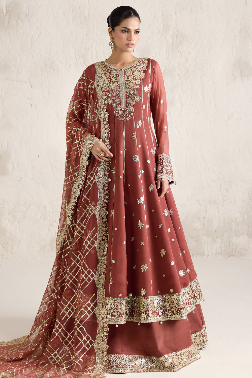 Farasha | Formals 26 | Flame Luxe - by Libasekhas UK - Registered Vendor of : Farasha - 100% Original Designer Dress