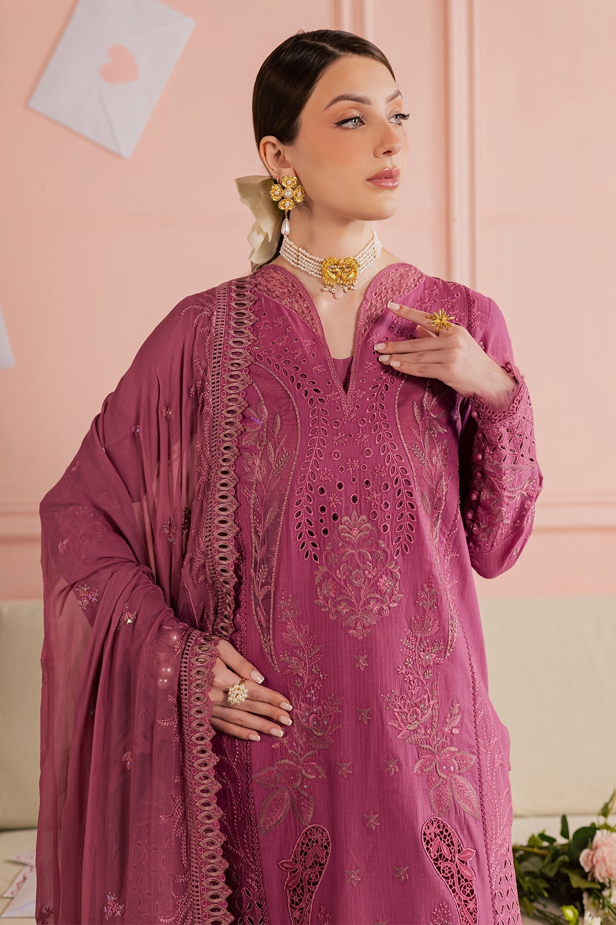 Nureh | Luxury Pret | FE-13 - by Libasekhas UK - Registered Vendor of : Nureh - 100% Original Designer Dress