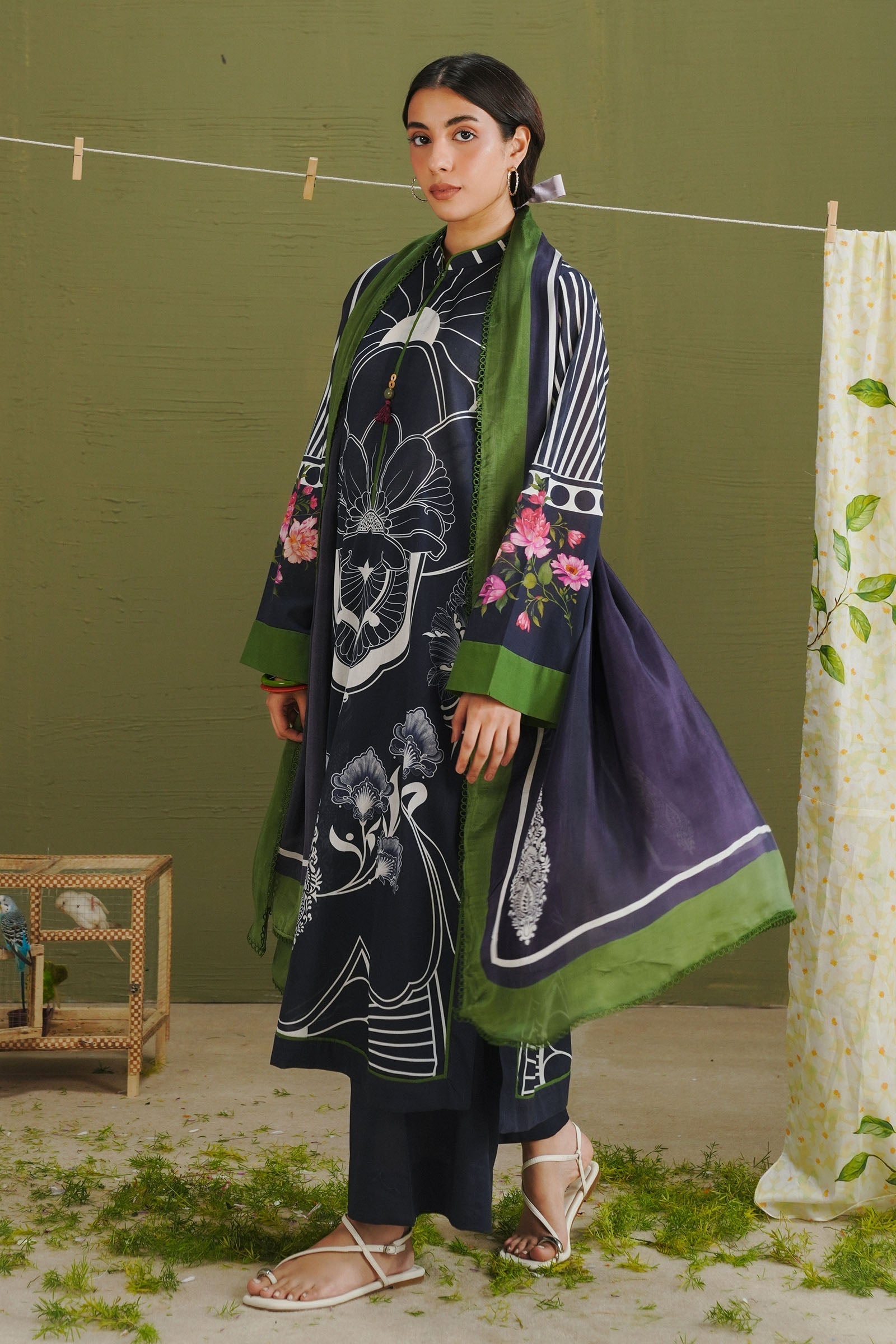 Zara Shahjahan | Coco Prints 26 | Raya-10B - by Libasekhas UK - Registered Vendor of : Zara Shahjahan - 100% Original Designer Dress