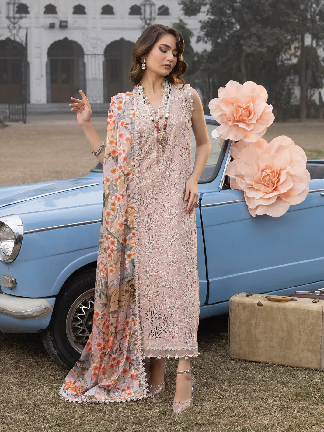 Faiza Faisal | Maya Luxury Lawn | Amirah - by - Libasekhas UK - Registered Vendor of : Faiza Faisal - 100% Original Designer Dresss