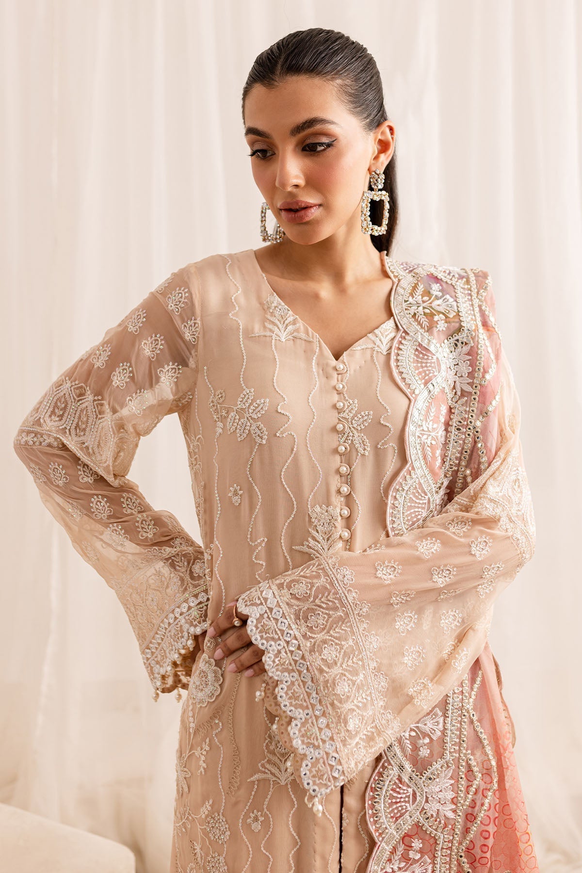 Nureh | Fancy Formals | NP-509 - by - Libasekhas UK - Registered Vendor of : Nureh - 100% Original Designer Dresss