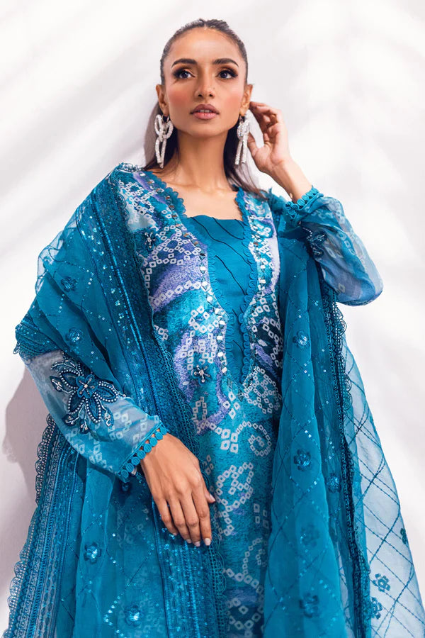 Nureh | Ballerina Formals | Blue Charm - by - Libasekhas UK - Registered Vendor of : Nureh - 100% Original Designer Dresss
