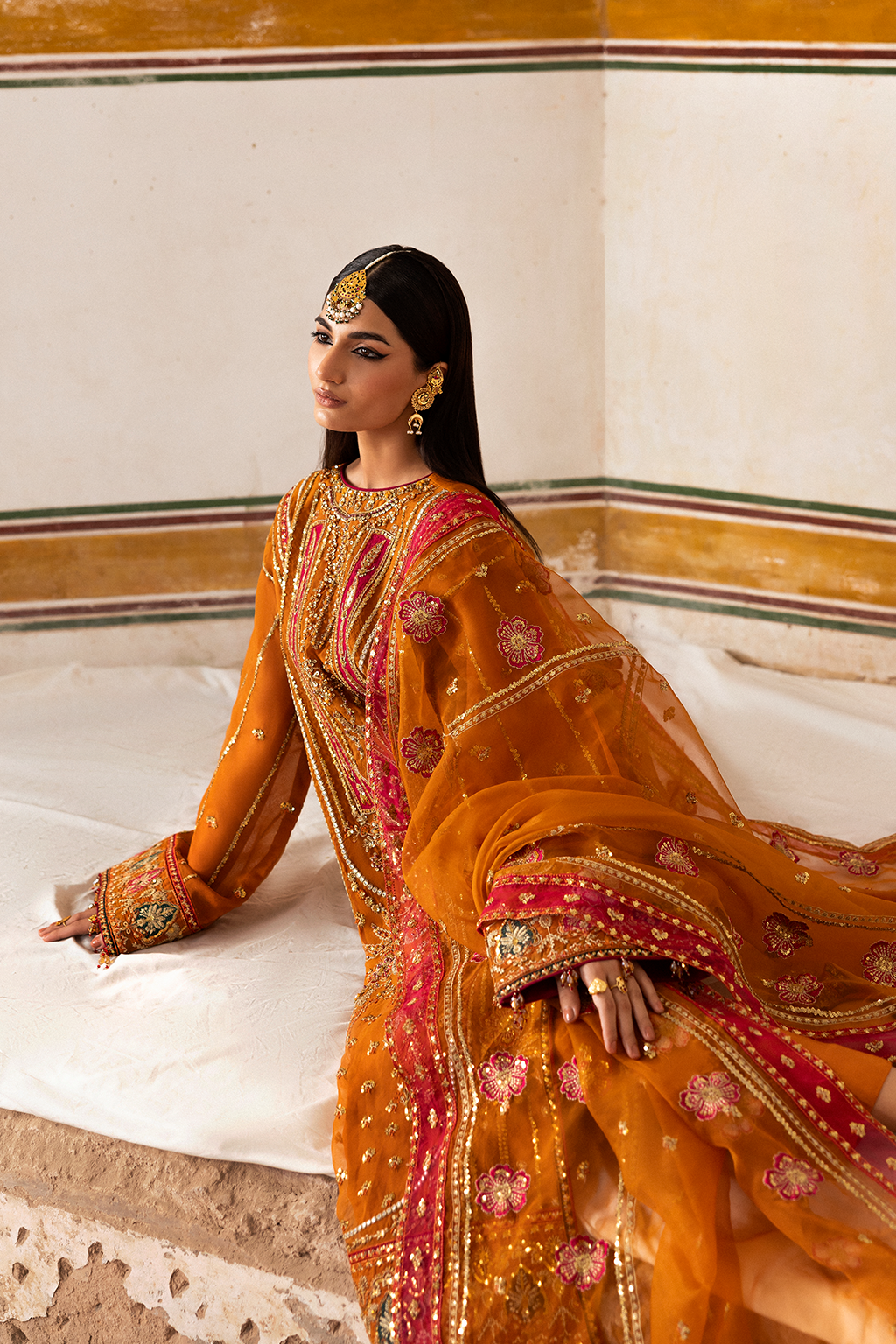 Emaan Adeel I The Empress Wedding Formals I SOLMIRA - by Libasekhas UK - Registered Vendor of : Emaan AdeelEMPLOYEES - 100% Original Designer Dress