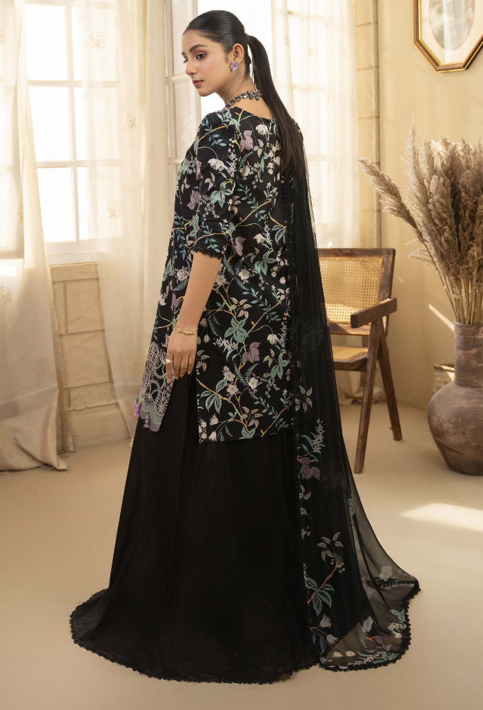 Humdum | Senora Lawn 25 | Senora - D02 - by - Libasekhas UK - Registered Vendor of : Humdum - 100% Original Designer Dresss