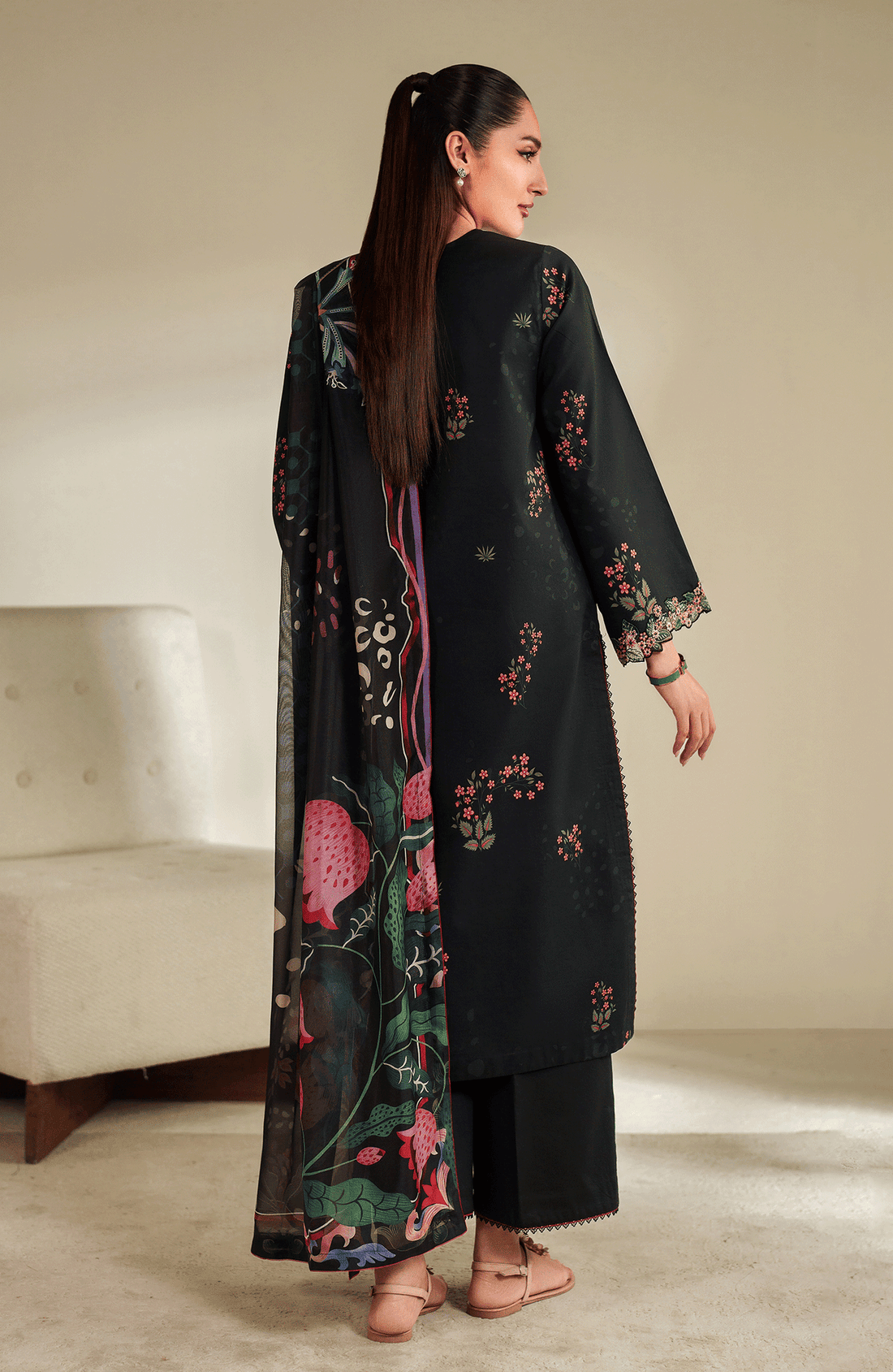 Seran | Ilara Cambric |NOIREA - by Libasekhas UK - Registered Vendor of : Seran - 100% Original Designer Dress