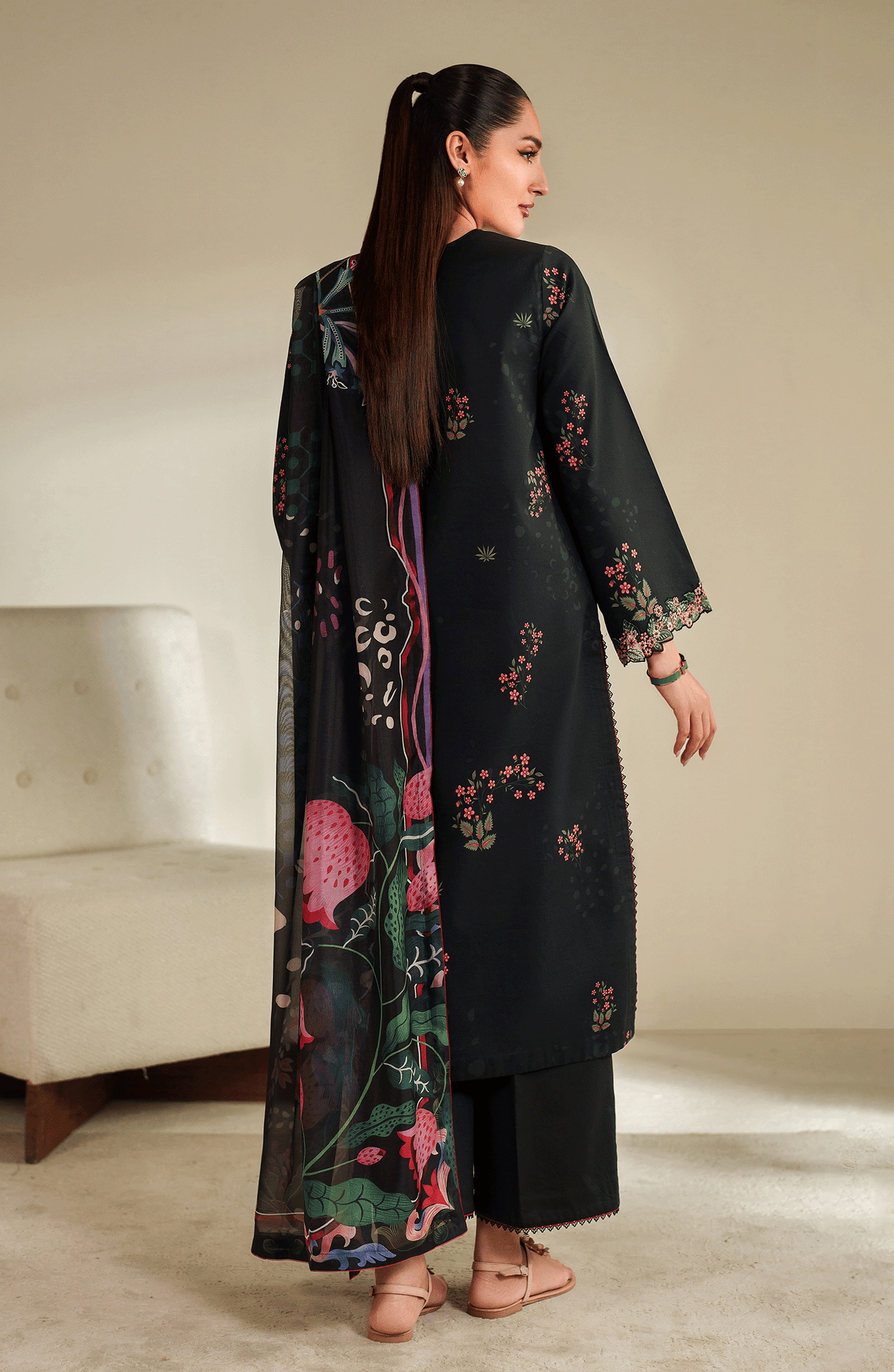 Seran | Ilara Cambric |NOIREA - by Libasekhas UK - Registered Vendor of : Seran - 100% Original Designer Dress
