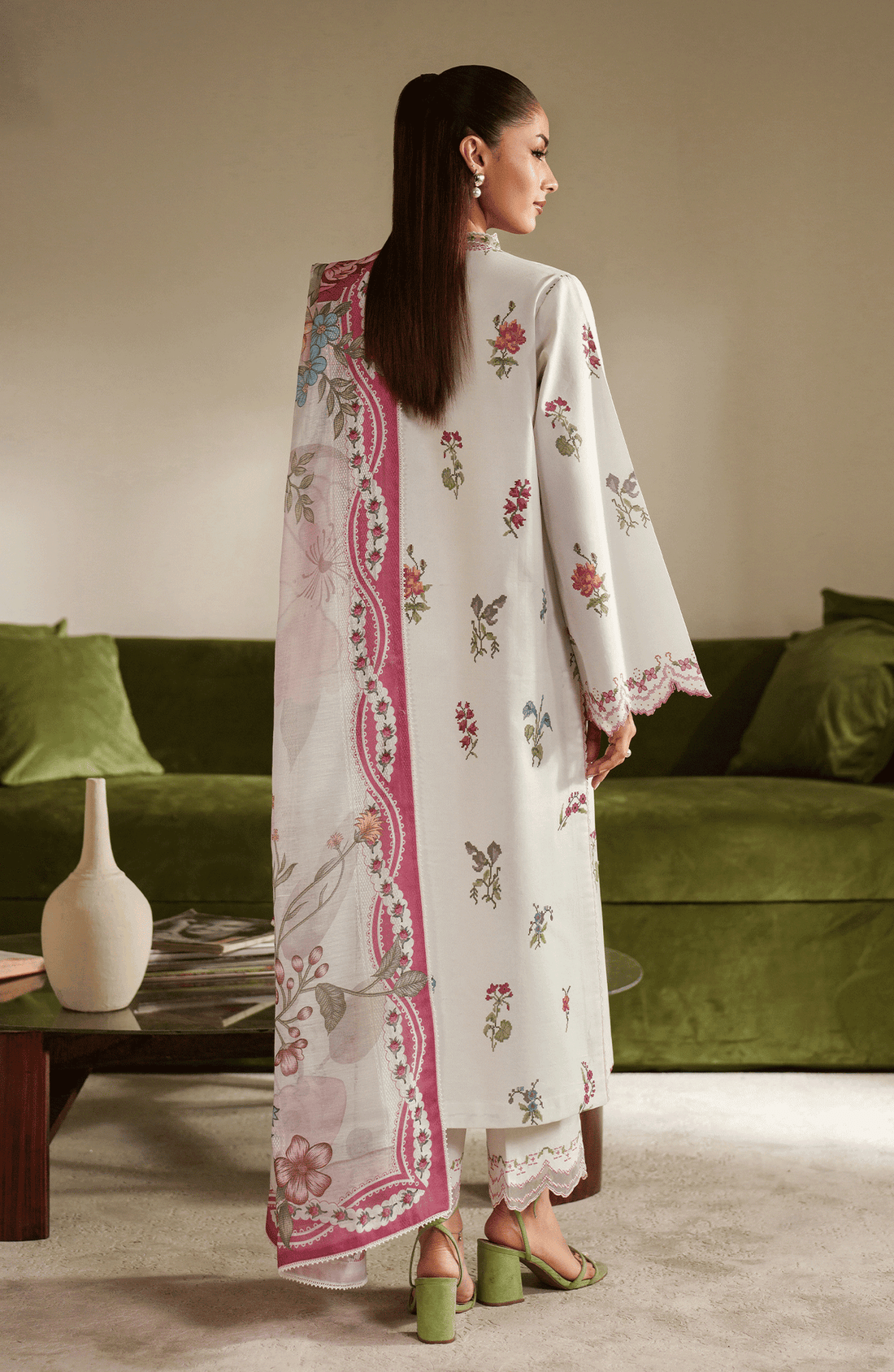 Seran | Ilara Cambric | GAELLE - by Libasekhas UK - Registered Vendor of : Seran - 100% Original Designer Dress