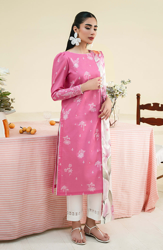 Seran | Daffodils Lawn 24 | Julien - by - Libasekhas UK - Registered Vendor of : Seran - 100% Original Designer Dresss