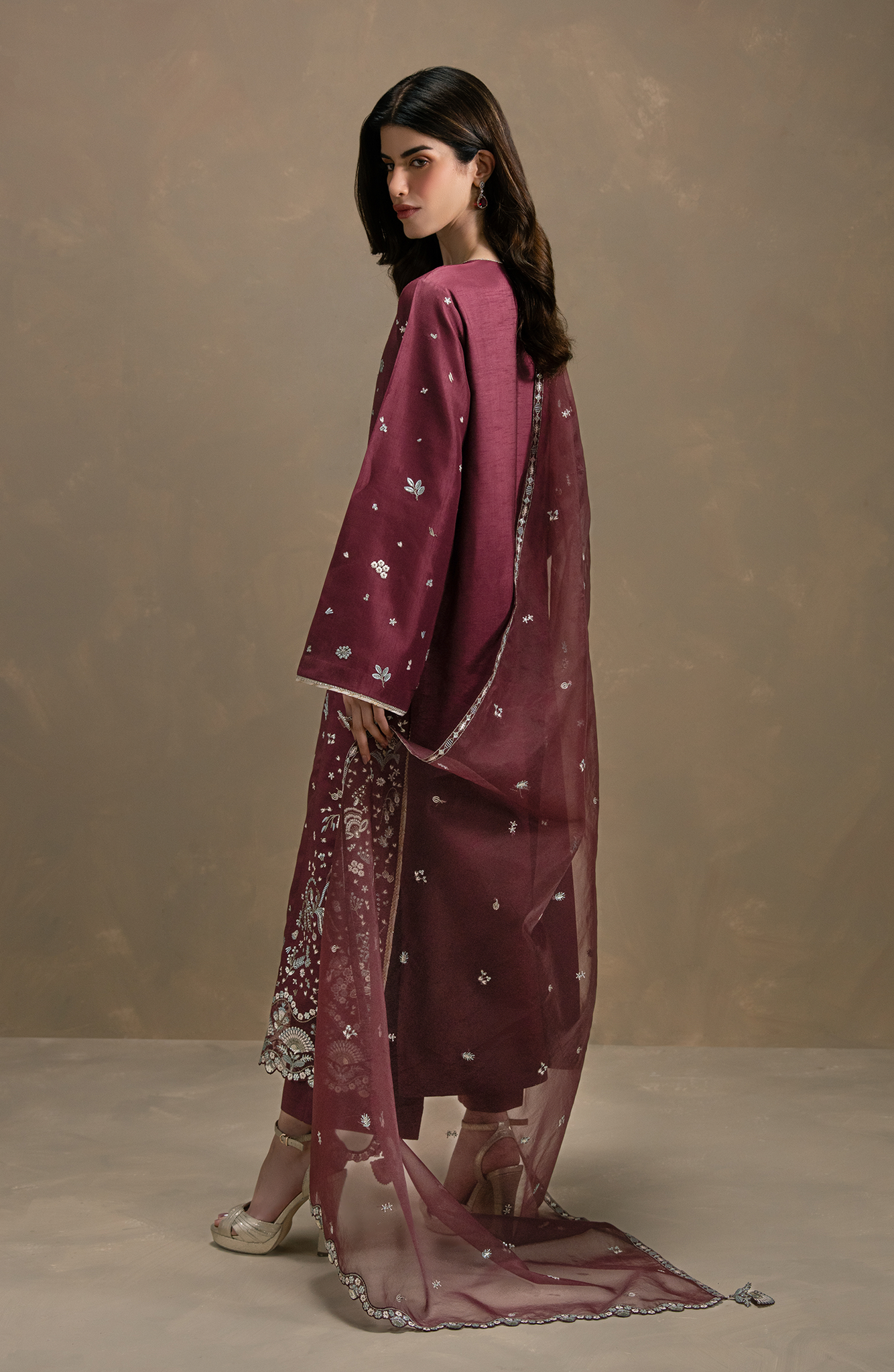Seran | Lumiere RTW Eid 26 | Rouge - by Libasekhas UK - Registered Vendor of : Seran - 100% Original Designer Dress
