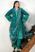 Farasha | Summer Weaves Embroidered Lawn | Dewy Teal - by - Libasekhas UK - Registered Vendor of : Farasha - 100% Original Designer Dresss