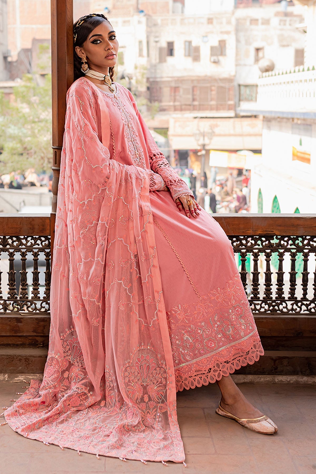 Nureh | Lawn Jacquard | NS-76 - by - Libasekhas UK - Registered Vendor of : Nureh - 100% Original Designer Dresss