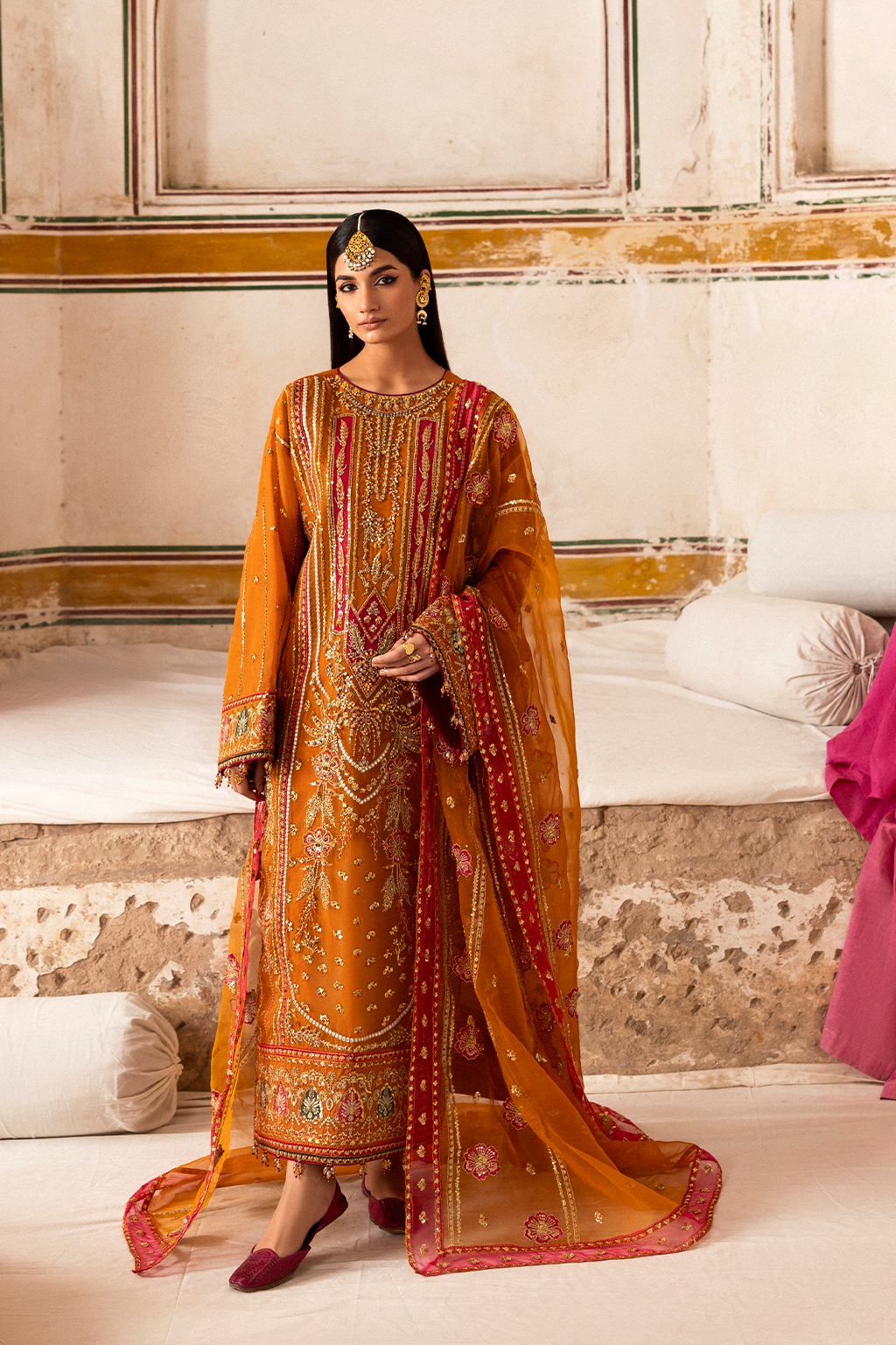 Emaan Adeel I The Empress Wedding Formals I SOLMIRA - by Libasekhas UK - Registered Vendor of : Emaan AdeelEMPLOYEES - 100% Original Designer Dress