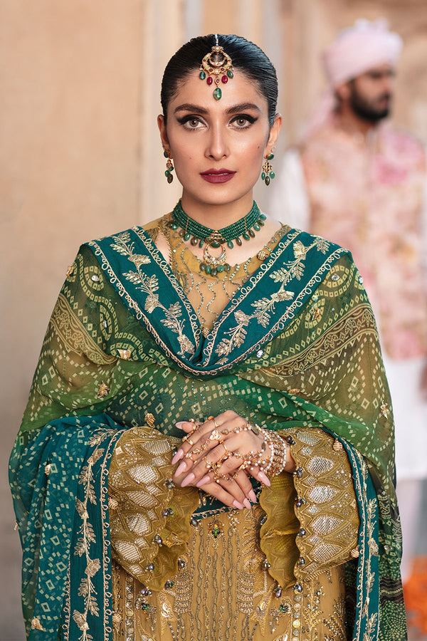 Nureh | Jhoomro Formals | Chunri - by Libasekhas UK - Registered Vendor of : Nureh - 100% Original Designer Dress