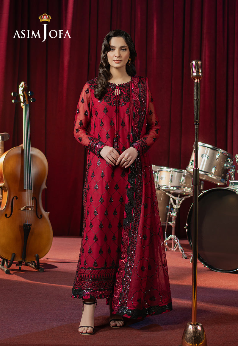 Asim Jofa | Premium Festive | AJPF-07 - by - Libasekhas UK - Registered Vendor of : Asim Jofa - 100% Original Designer Dresss