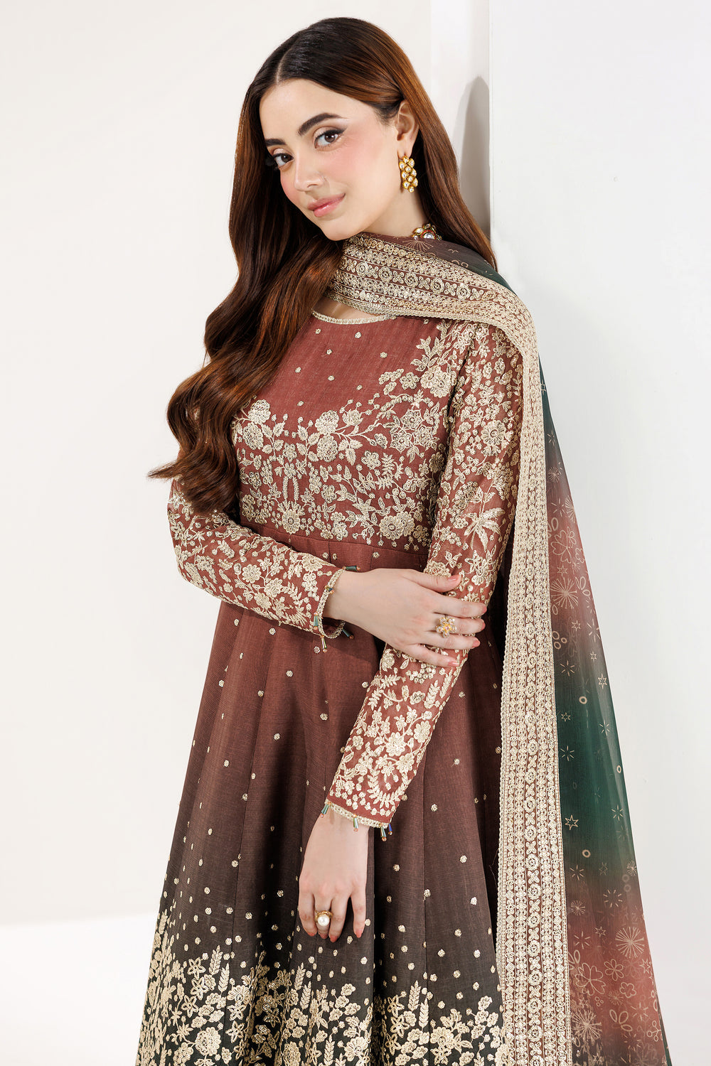 Farasha | Formals 26 | Rustic Glow - by Libasekhas UK - Registered Vendor of : Farasha - 100% Original Designer Dress
