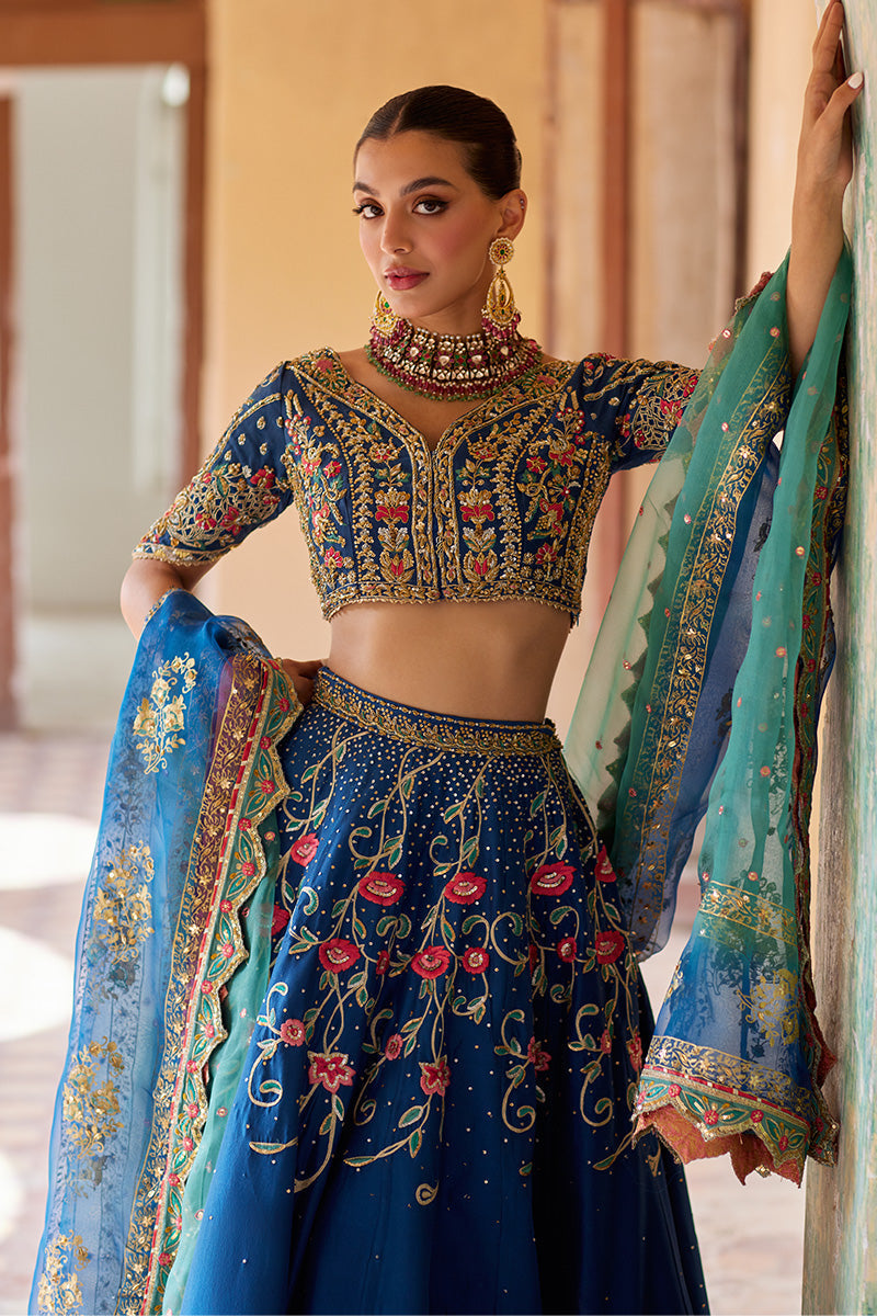 Mina Hassan | Formal Dholki Collection | Abeer - by - Libasekhas UK - Registered Vendor of : Mina Hassan - 100% Original Designer Dresss