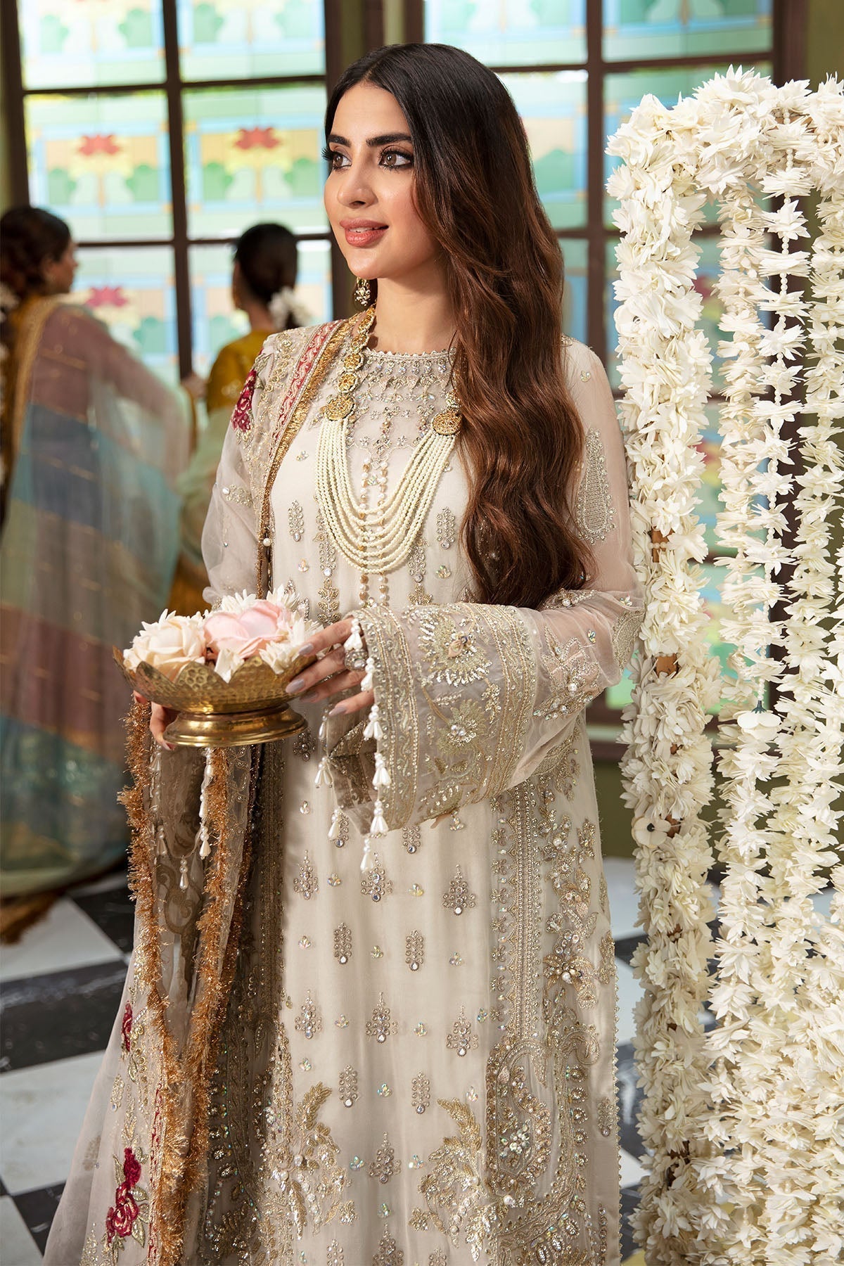 Nureh | Jhoomro Wedding Formals | NL-51 - FASANA - by - Libasekhas UK - Registered Vendor of : Nureh - 100% Original Designer Dresss