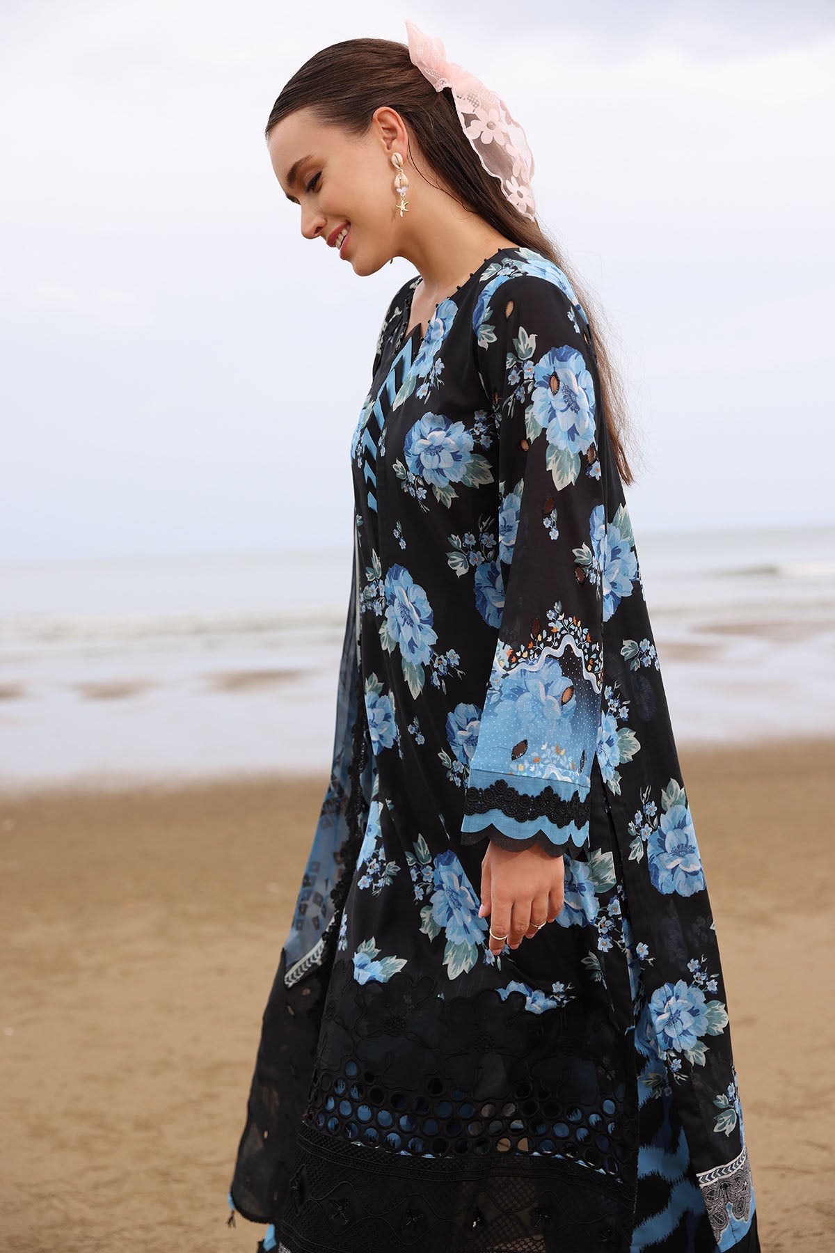 Nureh | Gardenia Embroidered Lawn 25 | NSG-171 - by - Libasekhas UK - Registered Vendor of : Nureh - 100% Original Designer Dresss