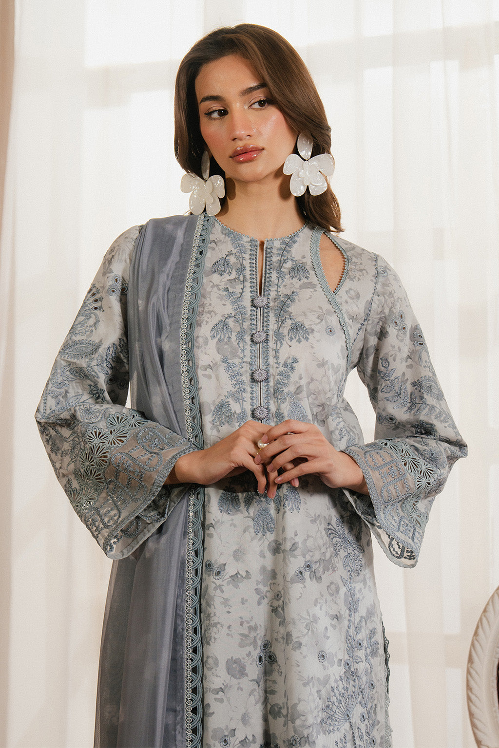 Ayzel | Armelia Printed Lawn 25 | Selviana - by - Libasekhas UK - Registered Vendor of : Ayzel - 100% Original Designer Dresss