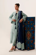 Qalamkar | Q Line Linen 26 | QLW-11 TALIYA - by Libasekhas UK - Registered Vendor of : Qalamkar - 100% Original Designer Dress