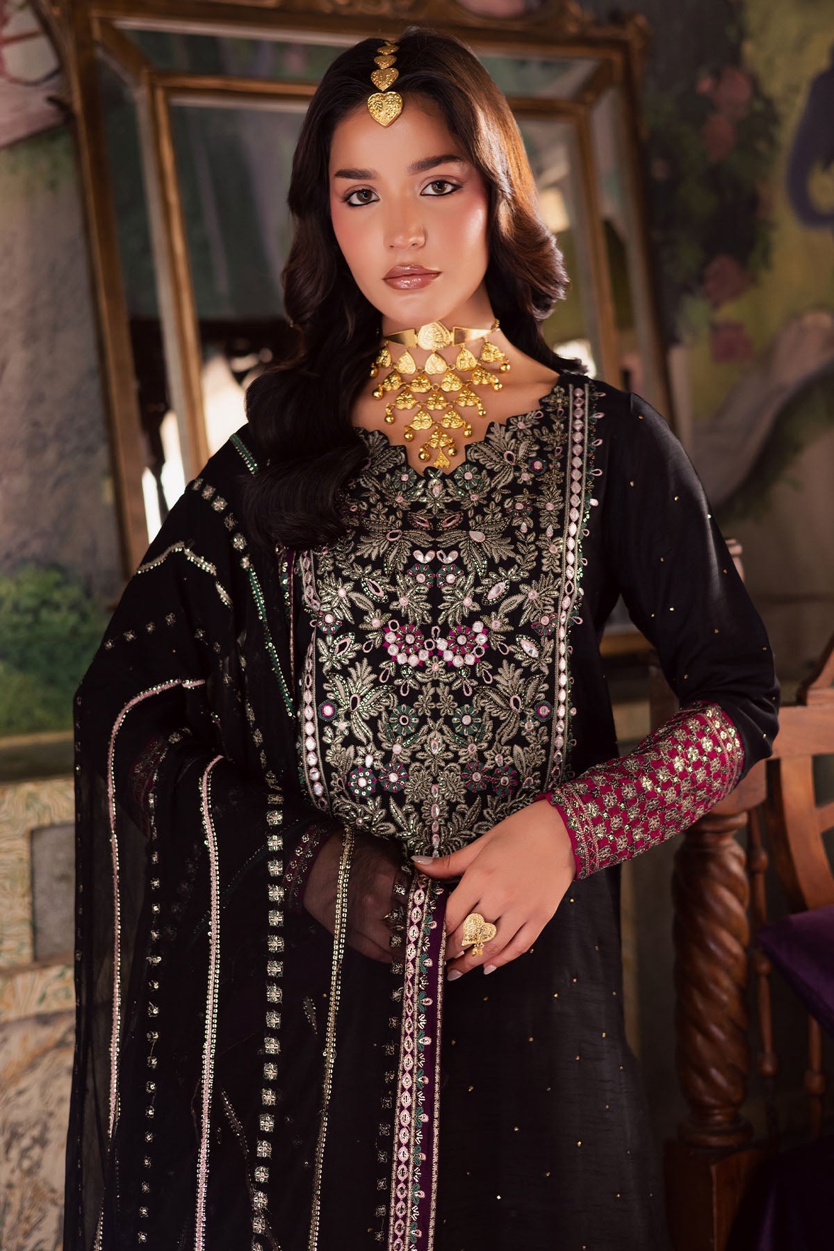 Nureh | Nur Mahal | NE-197 - by Libasekhas UK - Registered Vendor of : Nureh - 100% Original Designer Dress