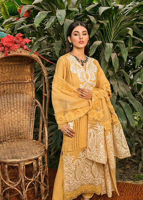 Saira Shakira | Luxury Pret | Everlasting Daisy - by Libasekhas UK - Registered Vendor of : Saira Rizwan - 100% Original Designer Dress