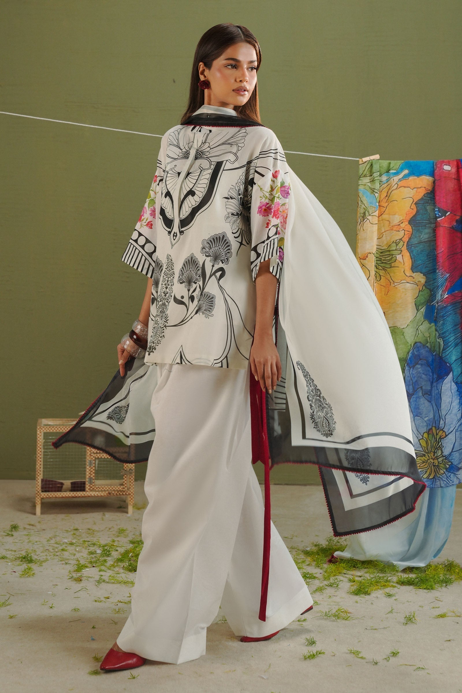Zara Shahjahan | Coco Prints 26 | Raya-10A - by Libasekhas UK - Registered Vendor of : Zara Shahjahan - 100% Original Designer Dress