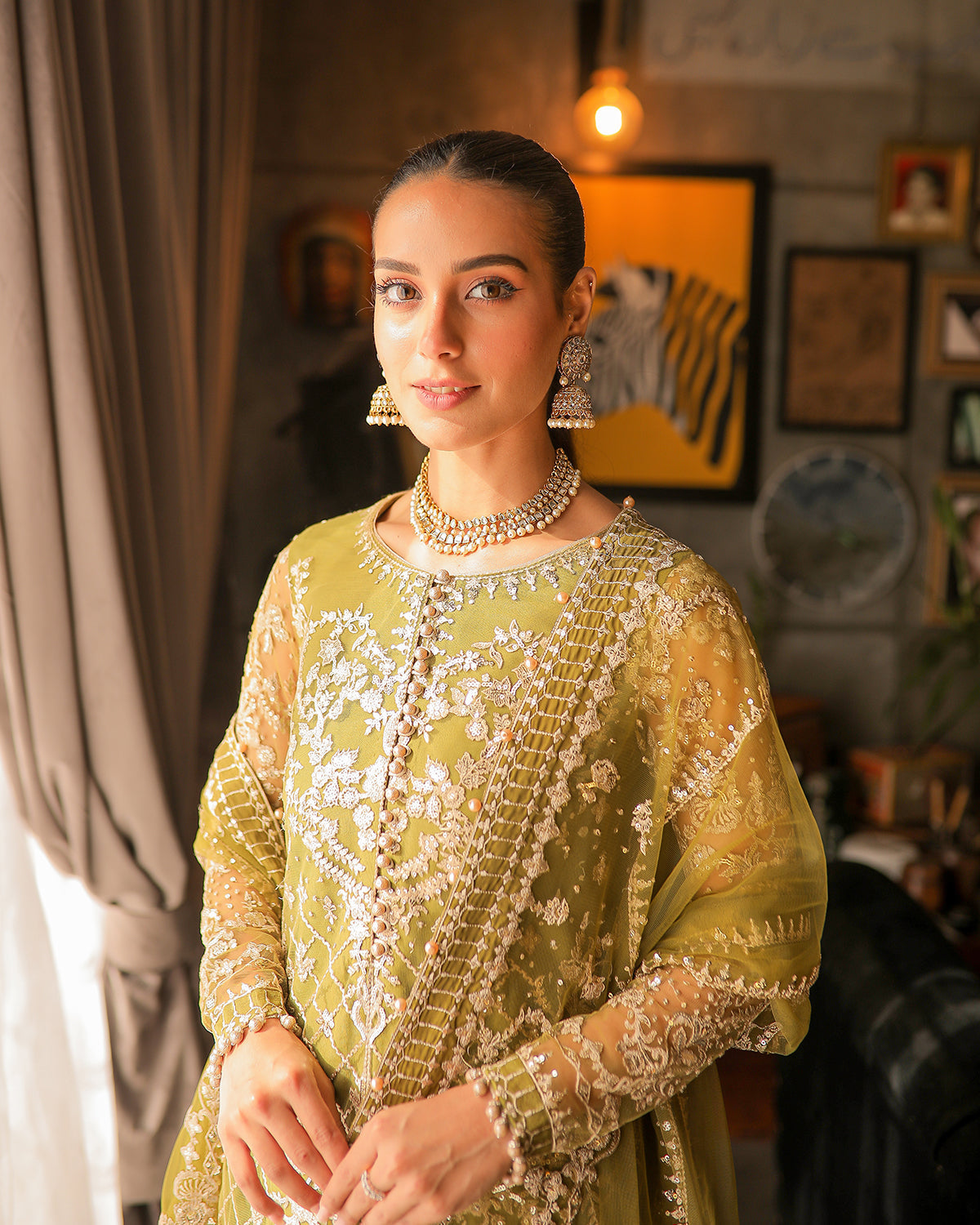 Faiza Saqlain | Nira Festive | Rozhin - by - Libasekhas UK - Registered Vendor of : Faiza Saqlain - 100% Original Designer Dresss