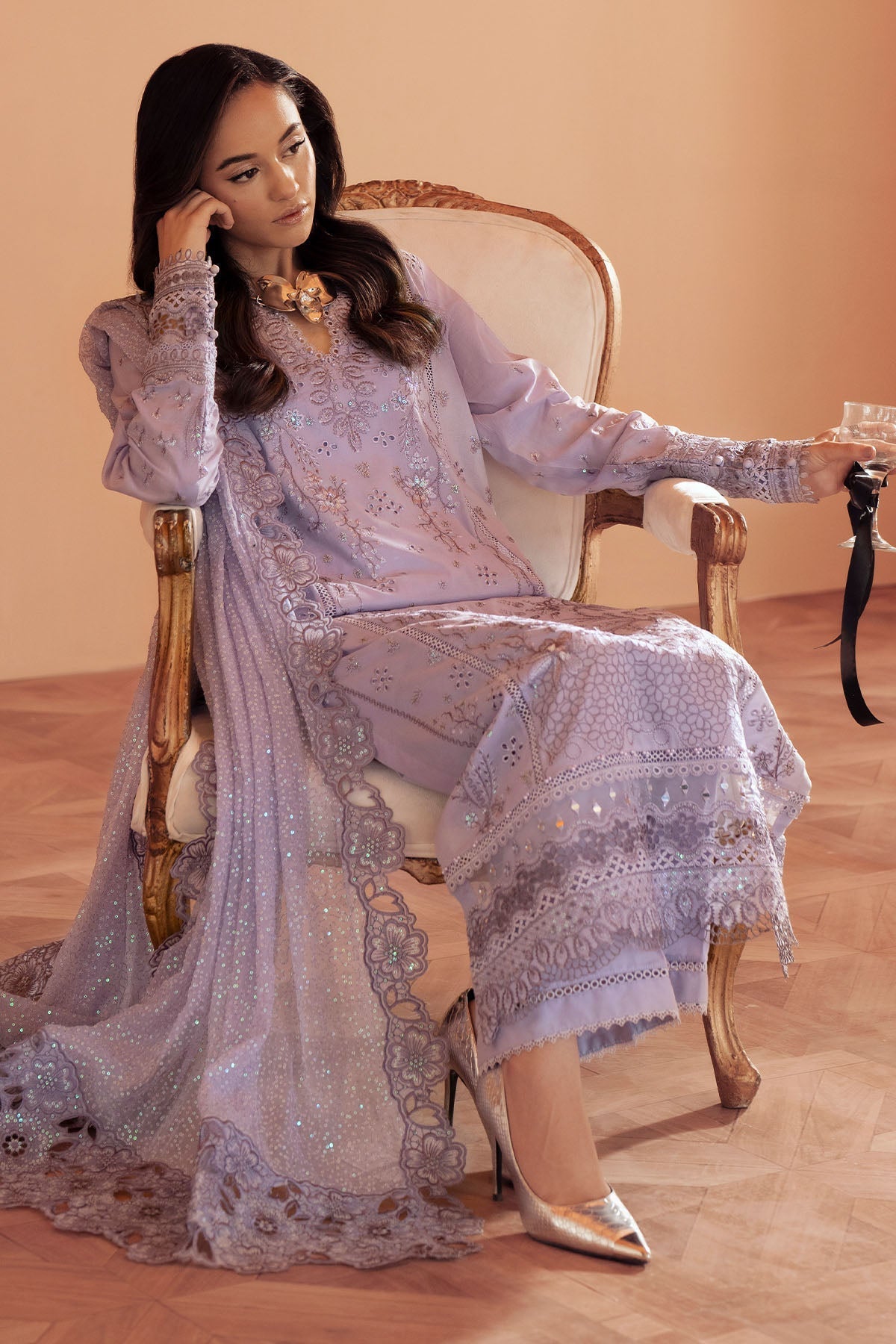 Nureh | Feya Eid Collection | FE-08 - by - Libasekhas UK - Registered Vendor of : Nureh - 100% Original Designer Dresss