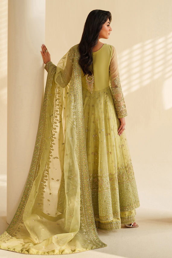 Naqshi | Feemora Organza Raw Silk | Zeesha - by Libasekhas UK - Registered Vendor of : Naqshi - 100% Original Designer Dress
