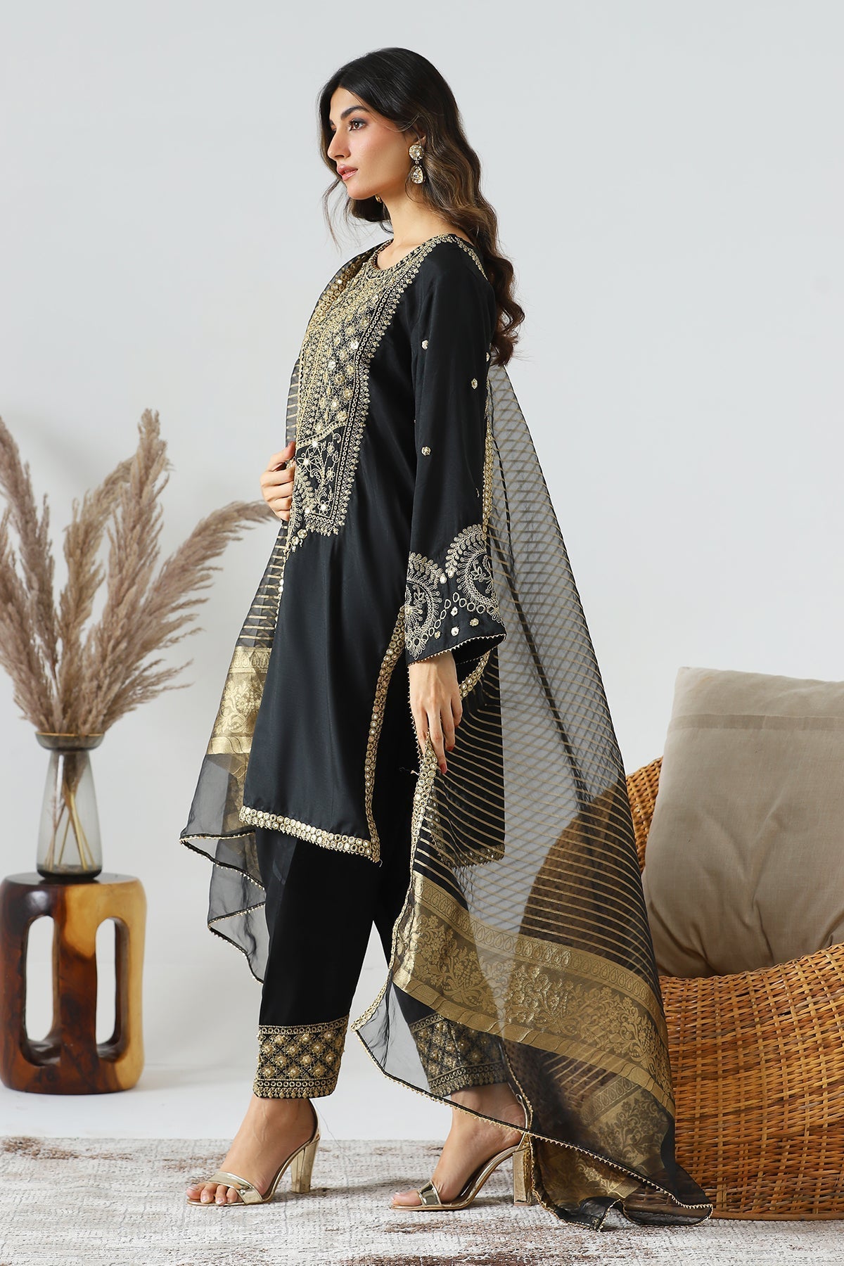 Charizma | Festive Pret | CMA-3-68 - by - Libasekhas UK - Registered Vendor of : Charizma - 100% Original Designer Dresss