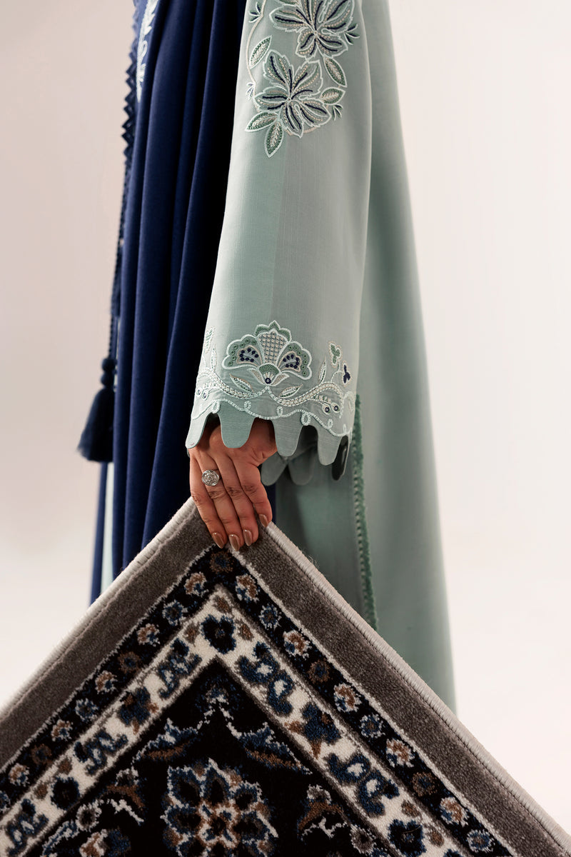 Qalamkar | Q Line Linen 26 | QLW-11 TALIYA - by Libasekhas UK - Registered Vendor of : Qalamkar - 100% Original Designer Dress