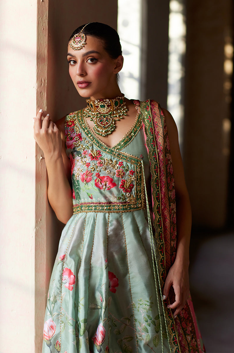 Mina Hassan | Formal Dholki Collection | Amira - by - Libasekhas UK - Registered Vendor of : Mina Hassan - 100% Original Designer Dresss