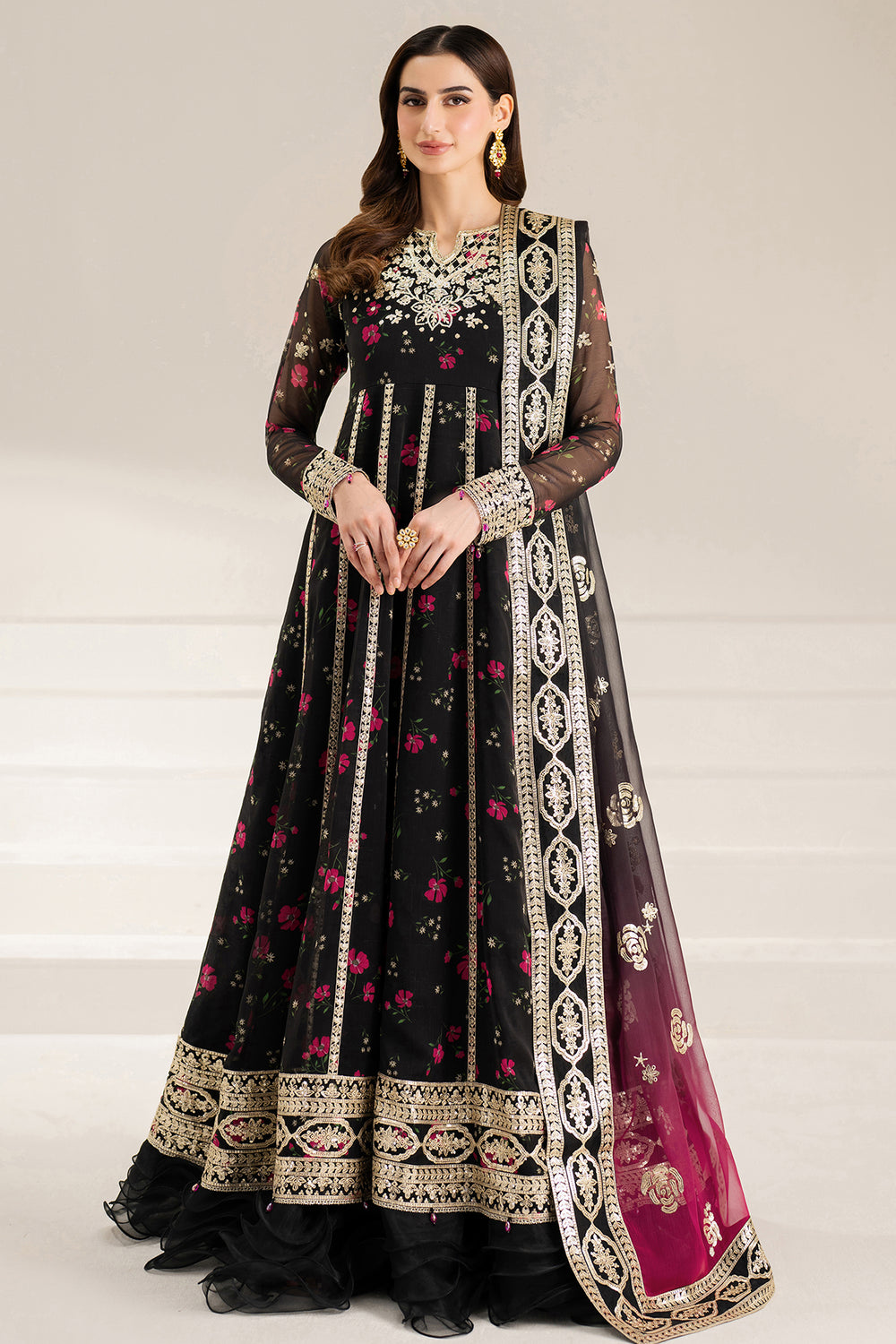 Farasha | Fiorella Formals | Fuchsia Night - by Libasekhas UK - Registered Vendor of : Farasha - 100% Original Designer Dress
