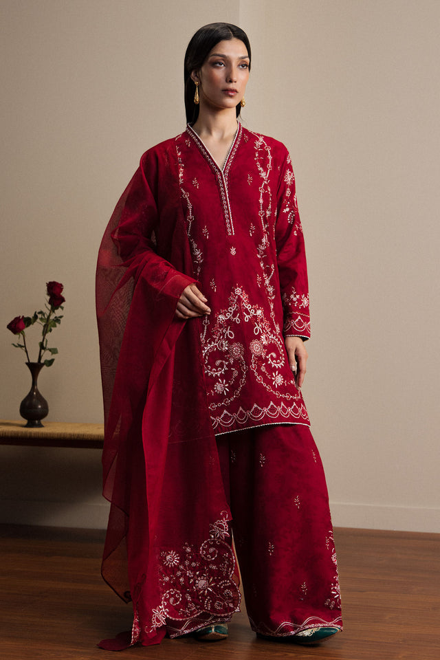 Zara Shahjahan | Pret 26 | SURKHAAB - by Libasekhas UK - Registered Vendor of : Zara Shahjahan - 100% Original Designer Dress