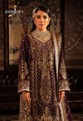 Asim Jofa | Makhmal Wedding Velvet 23 | AJMM-06 - by - Libasekhas UK - Registered Vendor of : Asim Jofa - 100% Original Designer Dresss