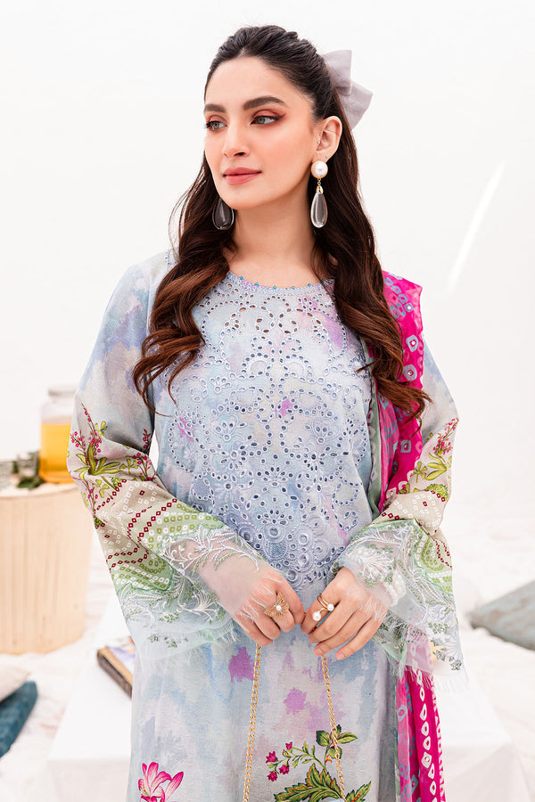 Nureh | Gardenia Lawn 24 | NSG-141 - by - Libasekhas UK - Registered Vendor of : Nureh - 100% Original Designer Dresss