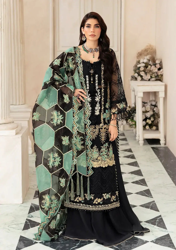 Elaf Premium | Celebrations 23 | ECH-08 ZARTAAJ - by - Libasekhas UK - Registered Vendor of : Elaf Premium - 100% Original Designer Dresss