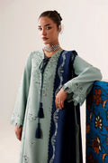 Qalamkar | Q Line Linen 26 | QLW-11 TALIYA - by Libasekhas UK - Registered Vendor of : Qalamkar - 100% Original Designer Dress