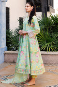 Farasha | Printed Essentials | Mint Dew - by - Libasekhas UK - Registered Vendor of : Farasha - 100% Original Designer Dresss