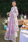 Humdum | Gardenia Lawn 24 | Printkari Lawn PLG 10 - by - Libasekhas UK - Registered Vendor of : HumDum - 100% Original Designer Dresss