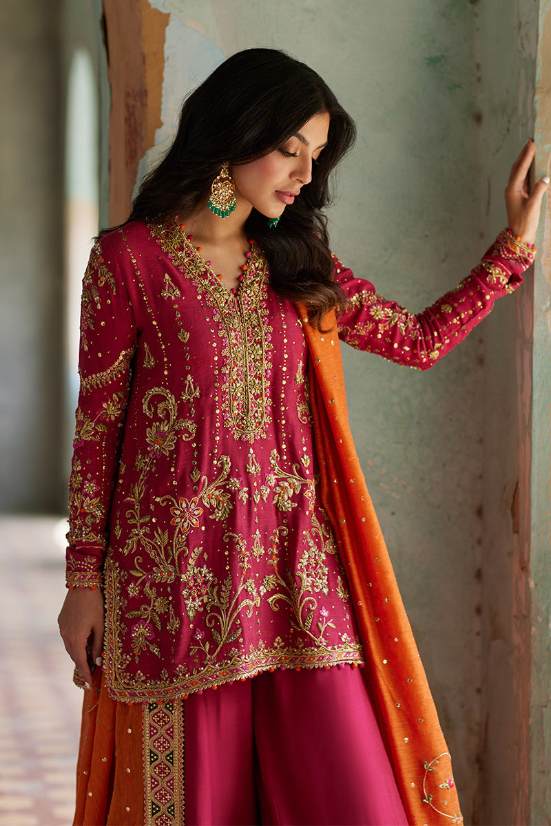 Mina Hassan | Formal Dholki Collection | Adara - by - Libasekhas UK - Registered Vendor of : Mina Hassan - 100% Original Designer Dresss