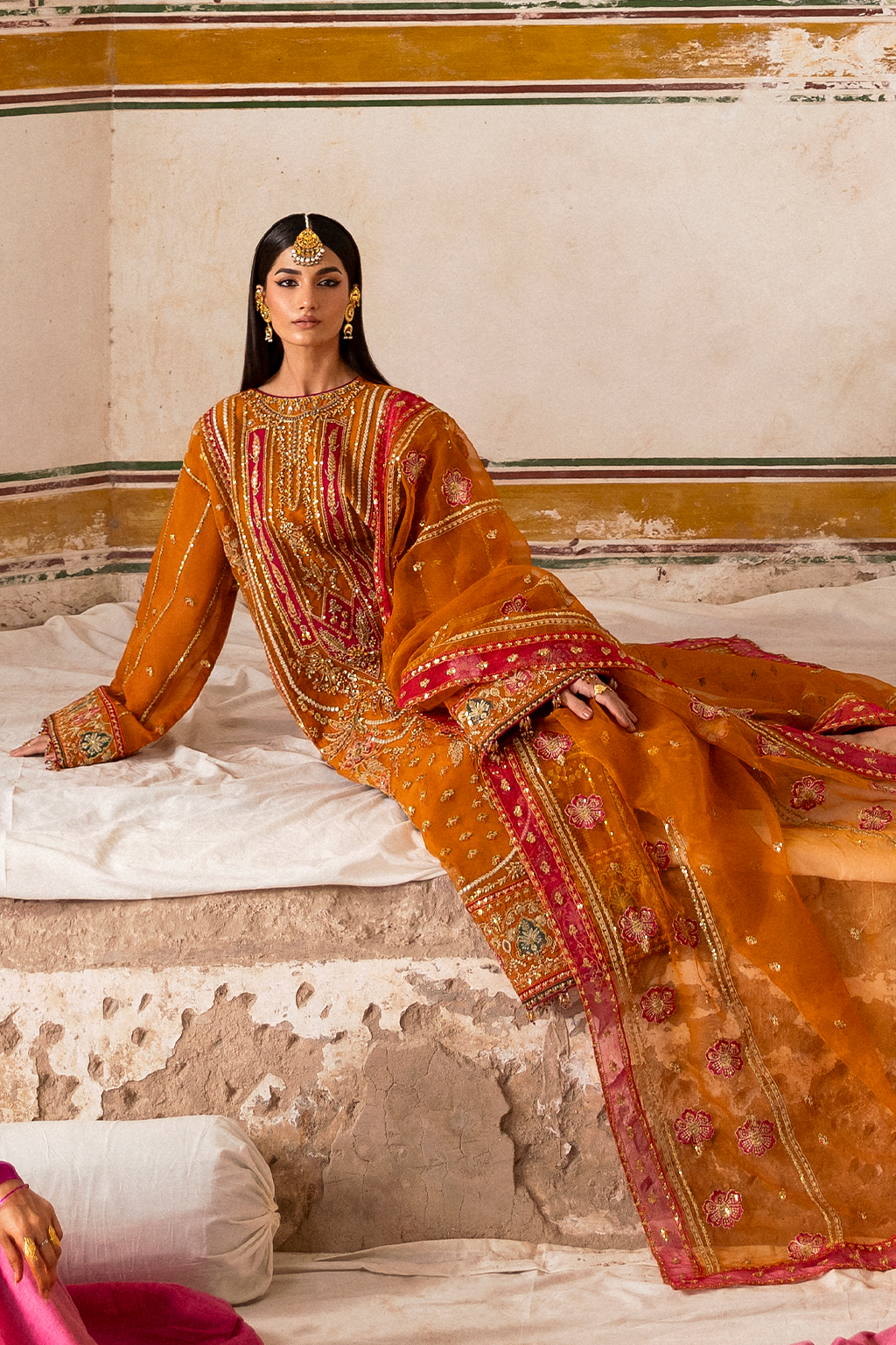 Emaan Adeel I The Empress Wedding Formals I SOLMIRA - by Libasekhas UK - Registered Vendor of : Emaan AdeelEMPLOYEES - 100% Original Designer Dress