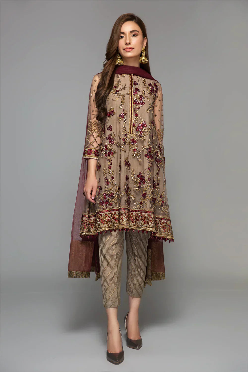 Baroque | Formals Collection | UF-14 - by - Libasekhas UK - Registered Vendor of : Baroque - 100% Original Designer Dresss