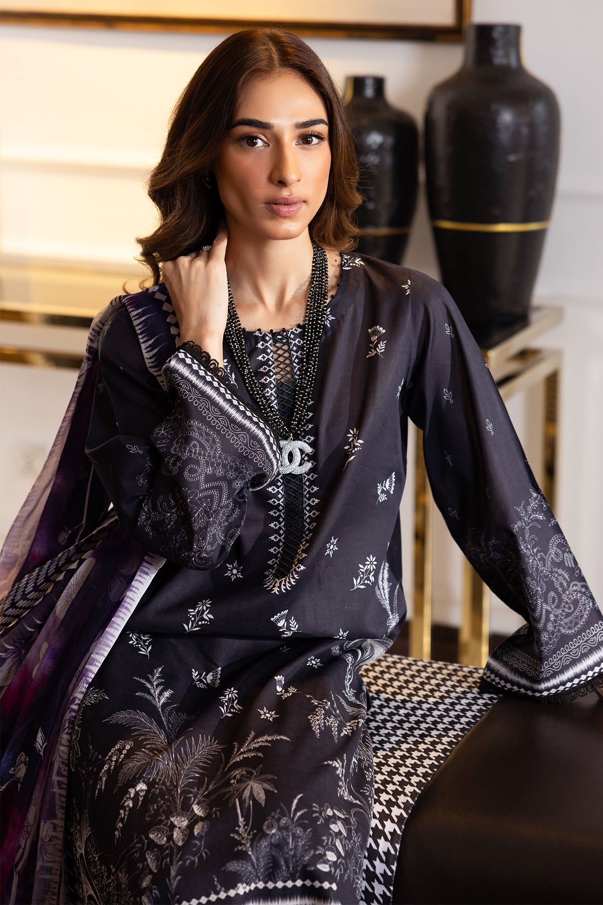Nureh | Printed lawn 25 | SP-118 - by - Libasekhas UK - Registered Vendor of : Nureh - 100% Original Designer Dresss