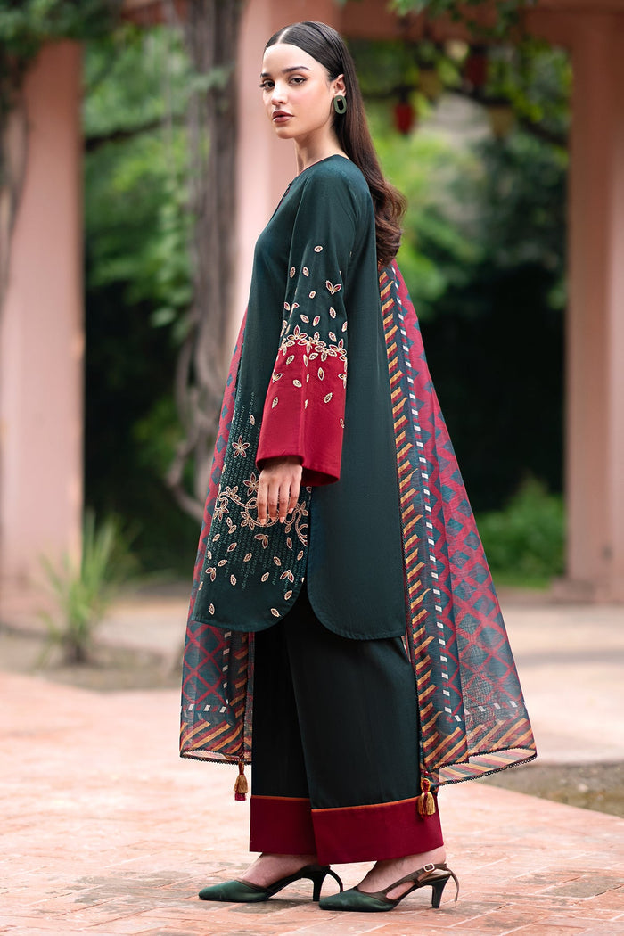 Jazmin | Winter Edition 24 | KHADDAR UW-0071 - by - Libasekhas UK - Registered Vendor of : Jazmin - 100% Original Designer Dresss