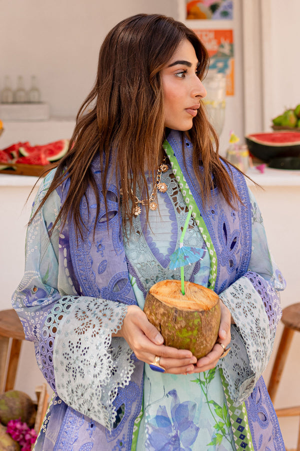 Nureh | Gardenia Lawn 24 | NS-130 A - by - Libasekhas UK - Registered Vendor of : Nureh - 100% Original Designer Dresss