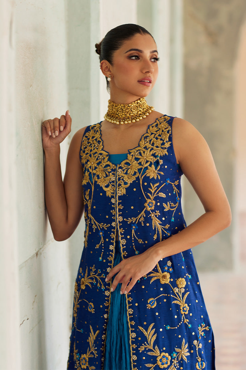 Mina Hassan | Formal Dholki Collection | Rooha - by - Libasekhas UK - Registered Vendor of : Mina Hassan - 100% Original Designer Dresss