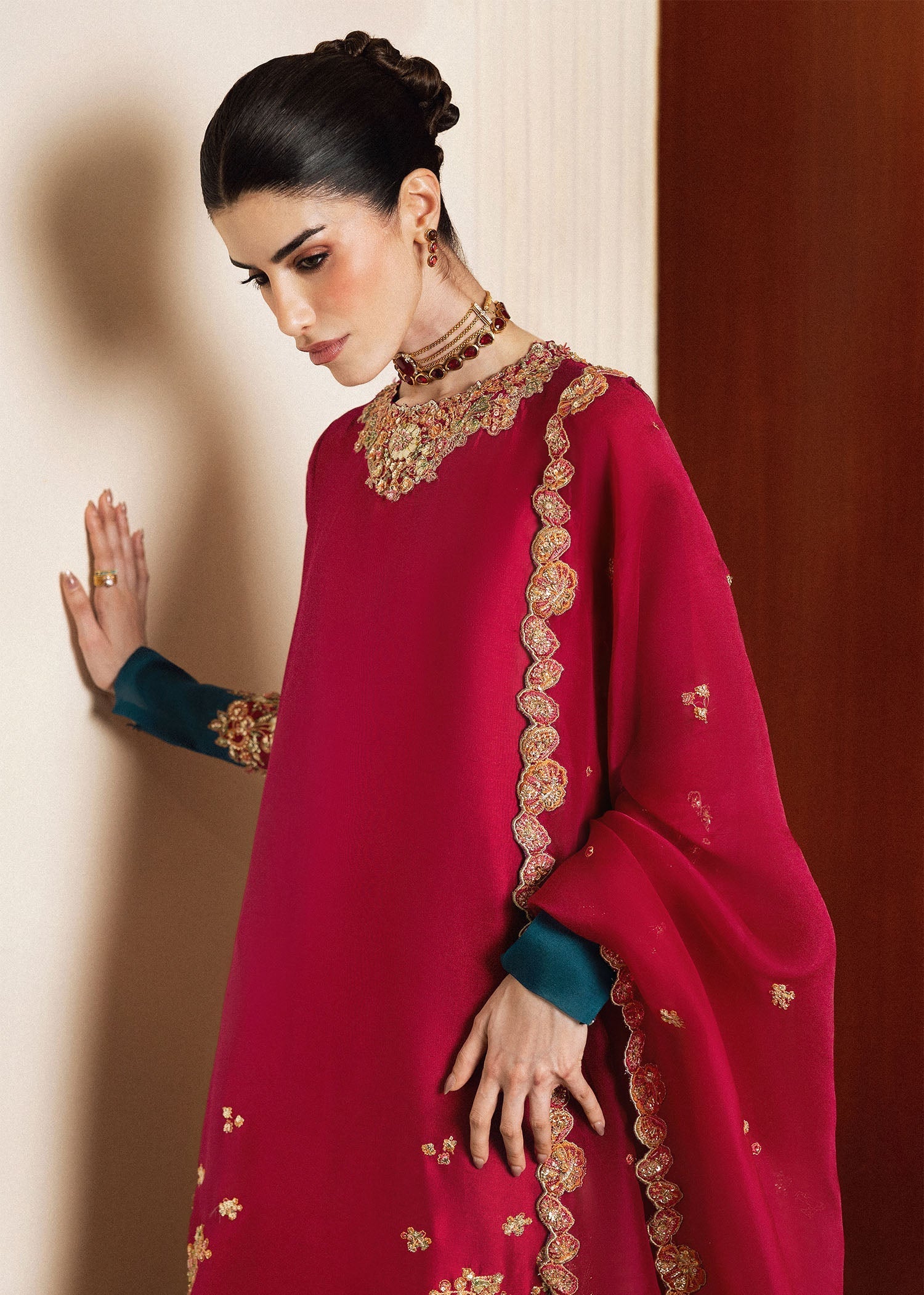 Hussain Rehar | Luxury Pret 26 | Luniere - by Libasekhas UK - Registered Vendor of : Hussain Rehar - 100% Original Designer Dress