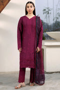 Farasha | Summer Weaves Embroidered Lawn | Garnet Passion - by - Libasekhas UK - Registered Vendor of : Farasha - 100% Original Designer Dresss